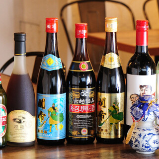 ソムリエ厳選ワインや種類豊富な紹興酒、お得な飲み放題も◎
