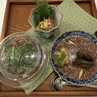KOBAYASHI - 前菜の盛り合わせ（よだれどり他）