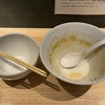 麦処 八と丁 - 完食です