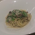 イタリア料理 スペランツァ - メイン　牛肉とゴルゴンゾーラのパスタ