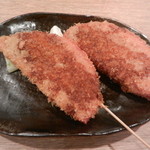 串カツの中村屋 - ハムカツ