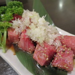 ゆとり亭 - サイコロカルビ