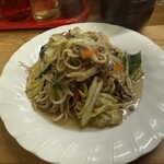 味噌ラーメン ギョウサン 味富 - 生麺焼きそば