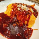 おむらいす亭 - 牛すじデミグラスオムライス（S）