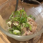 たこ焼酒場 しん家 - 粗たたきあじなめろう