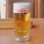 鳥開 総本家 - スーパードライ生ビール