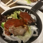 串焼き×洋食 笠松 - ピーマンの肉巻き