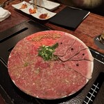 恵比寿焼肉　kintan - ユッケ3種食べ比べ
