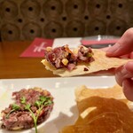恵比寿 サクレフルール - 薪焼きジビエのクラッシックタルタル