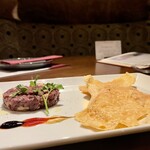 恵比寿 サクレフルール - 薪焼きジビエのクラッシックタルタル