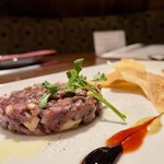 恵比寿 サクレフルール - 薪焼きジビエのクラッシックタルタル