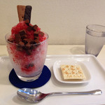 ショコラティエ アヌーク - フラッペ、フランボワーズソース