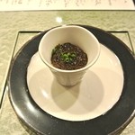 れすとらん 温席 - カリフラワーともずくスープ
      