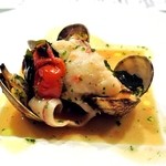 鯛と浅蜊のむし焼き