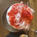 256nicom - かき氷　苺　女峰　生果汁・果肉　✕　檸檬紫蘇　みぞれ