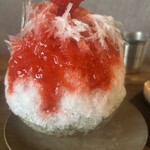 256nicom - かき氷　苺　女峰　生果汁・果肉　✕　檸檬紫蘇　みぞれ