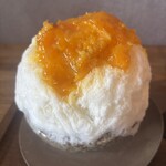 256nicom - かき氷　青島みかん　✕　マダガスカル産ヴァニラミルク