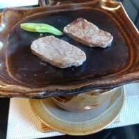 京料理 竹島 ICHIGO - 黒毛和牛（神戸牛）の陶板焼き