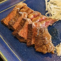 鉄板焼き 七里ガ浜 - 国産和牛カイノミのステーキ