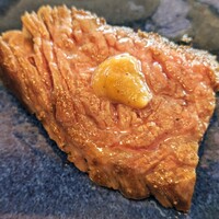 鉄板焼き 七里ガ浜 - 国産和牛カイノミのステーキ