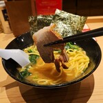 横浜家系ラーメン今野家 - ラーメン 並