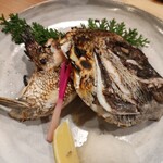 二代目居酒屋ばんらい - 真鯛かぶと 塩焼き