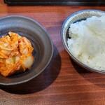 超多加水純手打ち麺 仁しむら - キムチセット