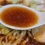 超多加水純手打ち麺 仁しむら - スープ