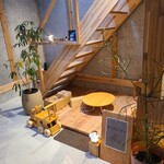 N.fluffy - キッズコーナーもあるようです。