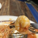 カフェ&グリル シズルガズル - エビがプリッと