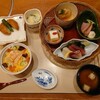 和食しゃぶしゃぶ かごの屋 - 花かご弁当コースちらし寿司セット