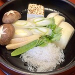 すき焼割烹 日山 - 野菜