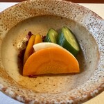 すき焼割烹 日山 - 香の物