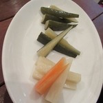 串焼きダイニング Den - 特製ピクルス