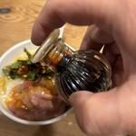 かね田 - 醤油もかけてね