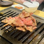 ＃ヒロキヤ恵比寿 - ロースの山-ヒロキヤ名物-