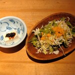 ハルコロ - 豆腐とサラダ