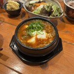 焼肉丼 みらく - 肉豆腐チゲ
