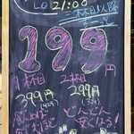 大衆すし酒場 めのじ - 外観（看板）