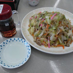 山形屋食堂 - 焼きそば大盛り（税込み1,000円）(2014年5月）