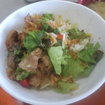 山形屋食堂 - 混ぜてから食べてみました(2014年6月）