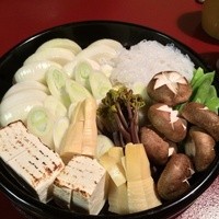 すき焼割烹 日山 - 野菜軍団