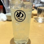 大衆すし酒場 めのじ - ポンス酎ハイ