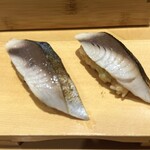大衆すし酒場 めのじ - 炙り〆鯖