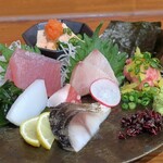 おばんざいとお酒 ゆあん - お造り盛り合わせ