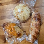 ジャン・フランソワ GINZA SIX店 - メロンパン、パン・オ・チェダー、明太フランスです