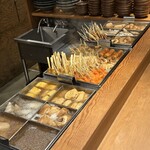 元祖 金沢炉端 あっぱれ - おでん。私が撮りました。