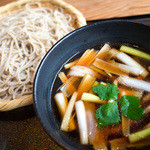 すみくら - 「つけ鴨そば」（1,600円）。ちょい贅沢なメニューですが・・・激ウマ！なんです。