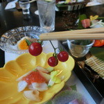 TJK箱根の森 - 2014' 6/12 先付（マイクロとまと）