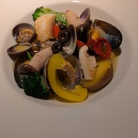 シャンパン食堂 - A.真鯛と魚介のアクアパッツァ